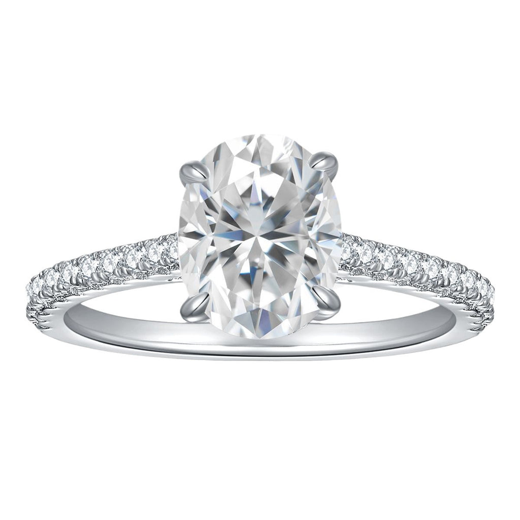 HARYA Éclat Moissanite Ring