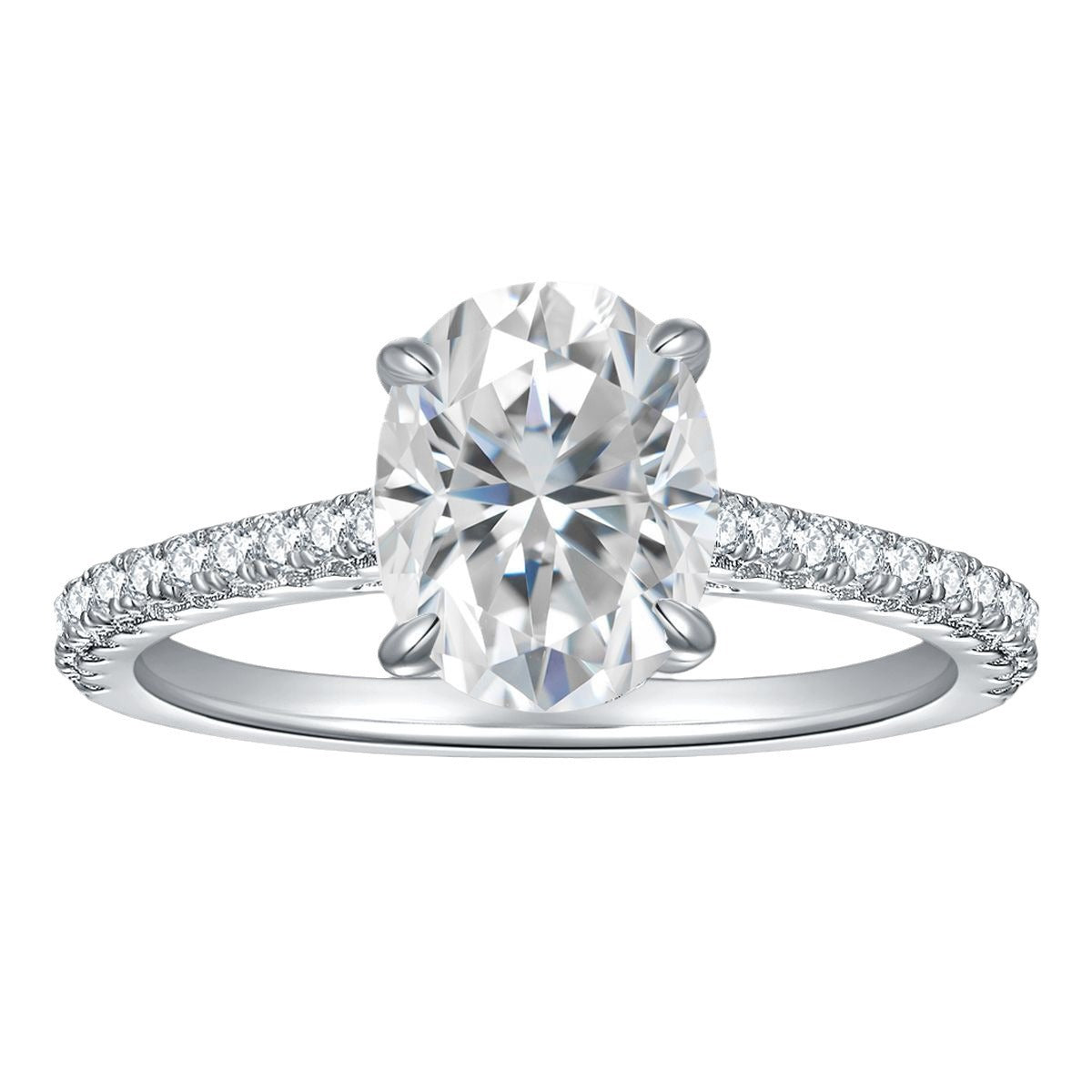 HARYA Éclat Moissanite Ring