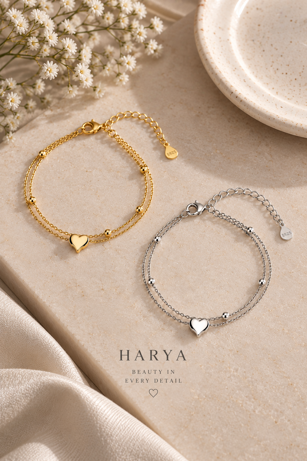HARYA Amora Heart Bracelet